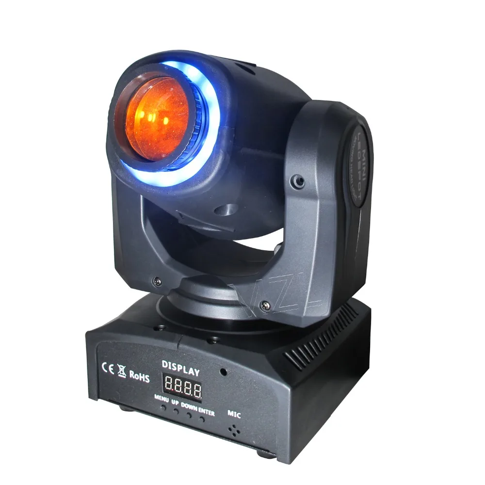 Mingzhi 30 Вт RGB пятно движущаяся голова светильник апертура узор светодиодный вечерние светильник s
