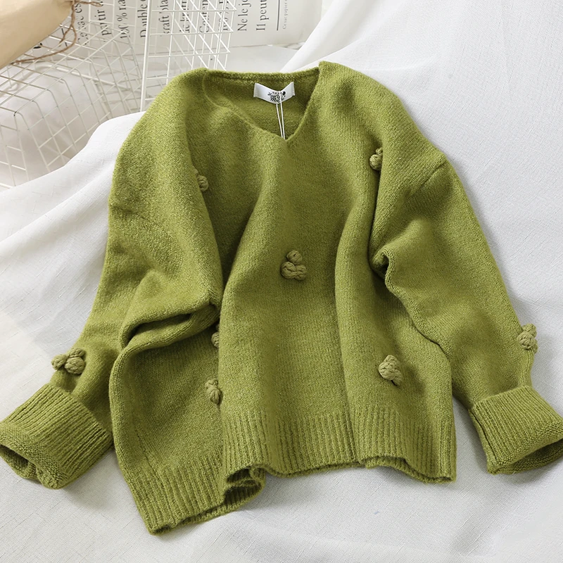 

2019 new fashion women's clothing Autumn round neck knitting sweaters winter clothes women