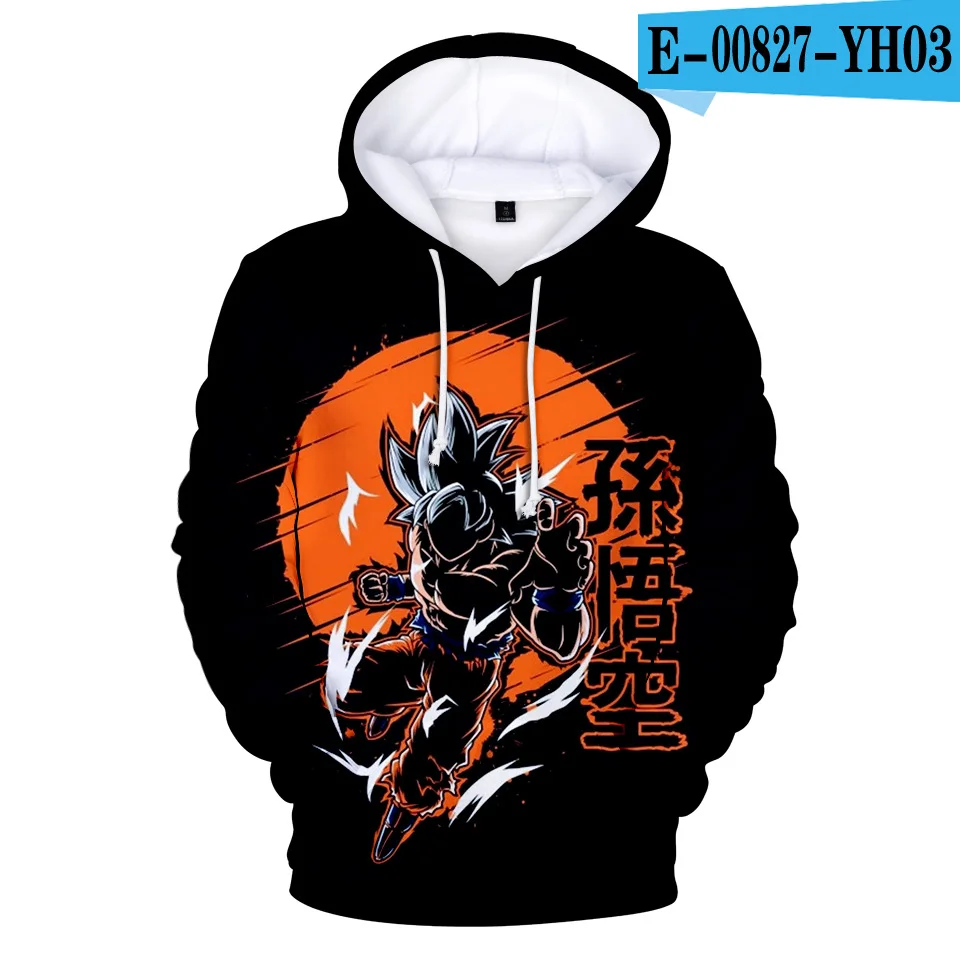Aikooki толстовки Dragon Ball с капюшоном для мужчин/женщин толстовки Мода Go Ku Sudadera толстовка с драконом для мужчин s Polluvers Z пальто с карманами - Цвет: 014