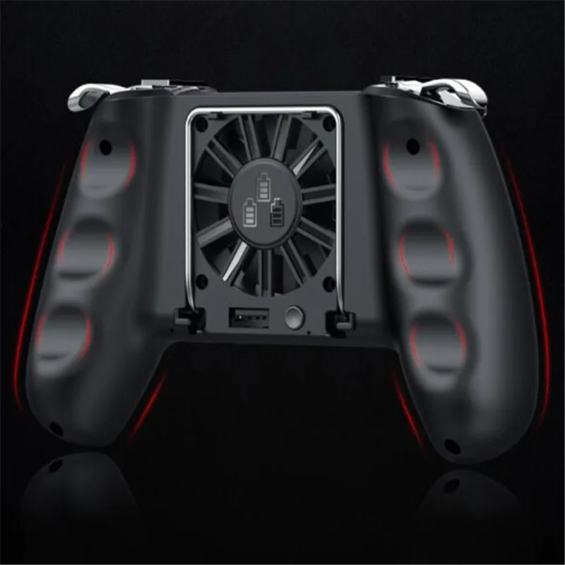 C3 four-in-One Game PUBG Controller Fire Key Button Cooler Cooling Fan Artifacts Game Handle with 2