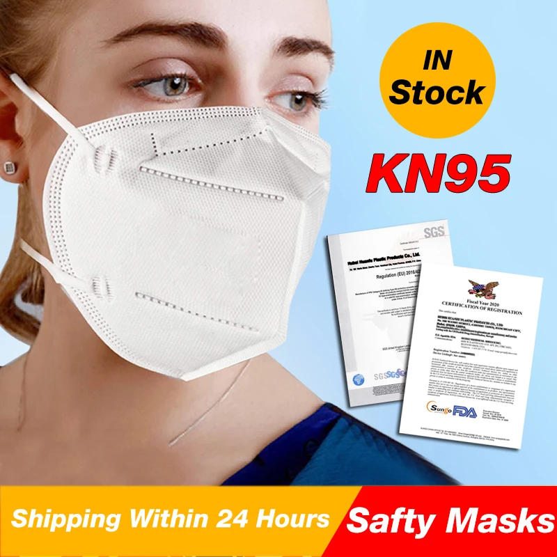 

6-Layer KN95 Masks Anti Virus PM2.5 activated carbon filter protective filter breathable Face Masks in stock and fast shipping