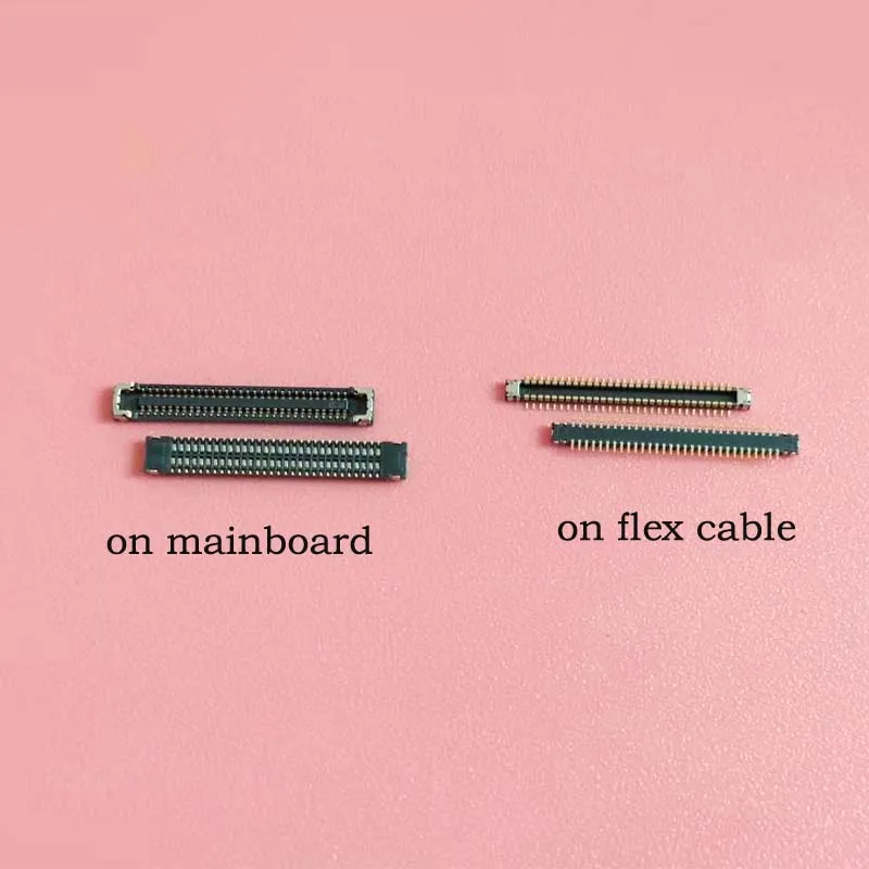 

10 шт./лот ЖК-дисплей FPC Разъем материнская плата для Samsung Galaxy A01 A015 60pin