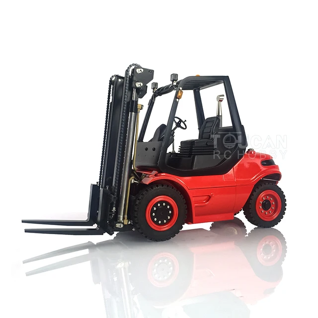 LESU 1/14 Linde Hydraulic RC Forklift Transfer Car RTR Assembled Painted Model Toys for Boys THZH1203 5