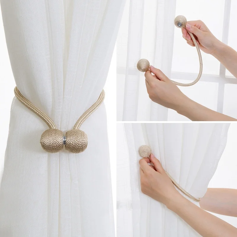1 шт. современный держатель для занавесок с пряжкой магнитный Tieback Аксессуары