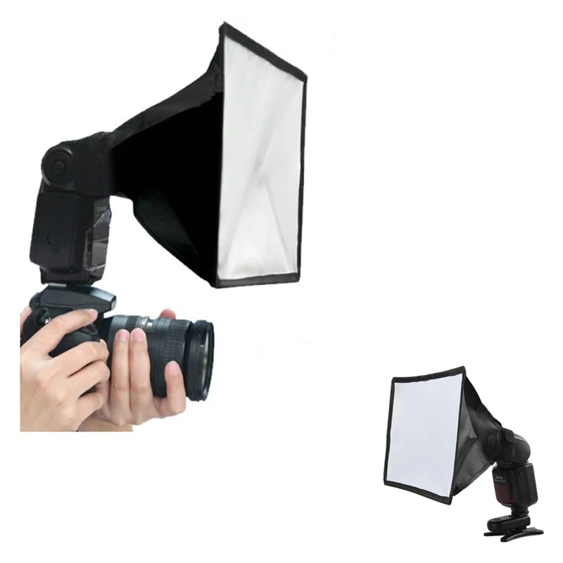 20cmx30cm Universal Foldable Flash Light Diffuser Speedlight Diffuser