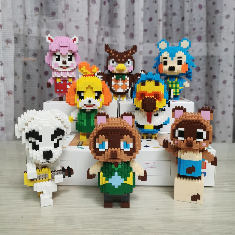 Animal Crossing Block Toy Mustela Baby