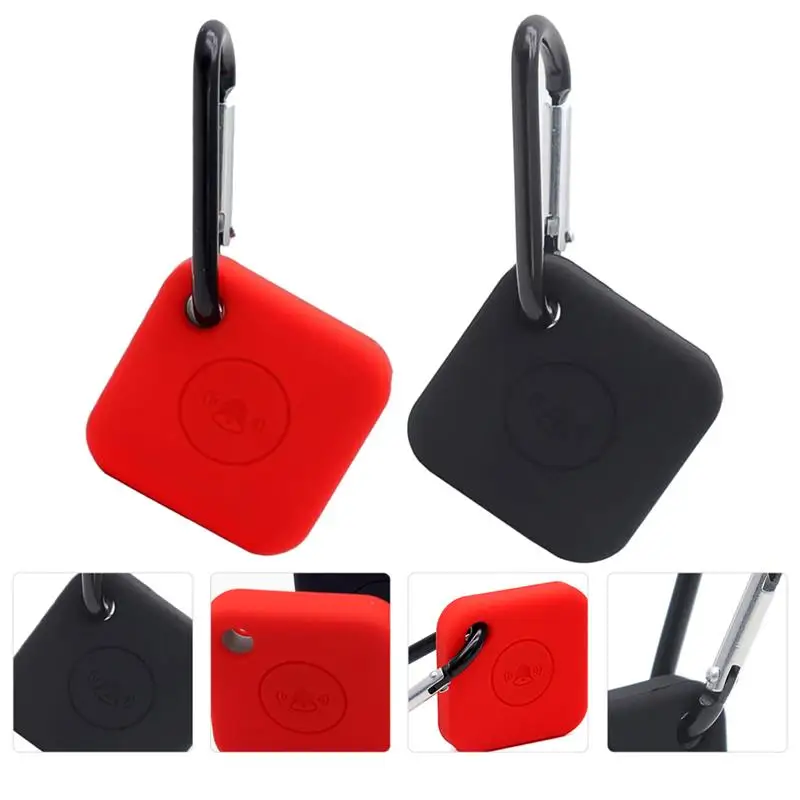 

2Pcs Silicone Protection Case Portable Anti-seismic Protective Cover Bluetooth Smart Tracker Accessory For Tile Mate Pro