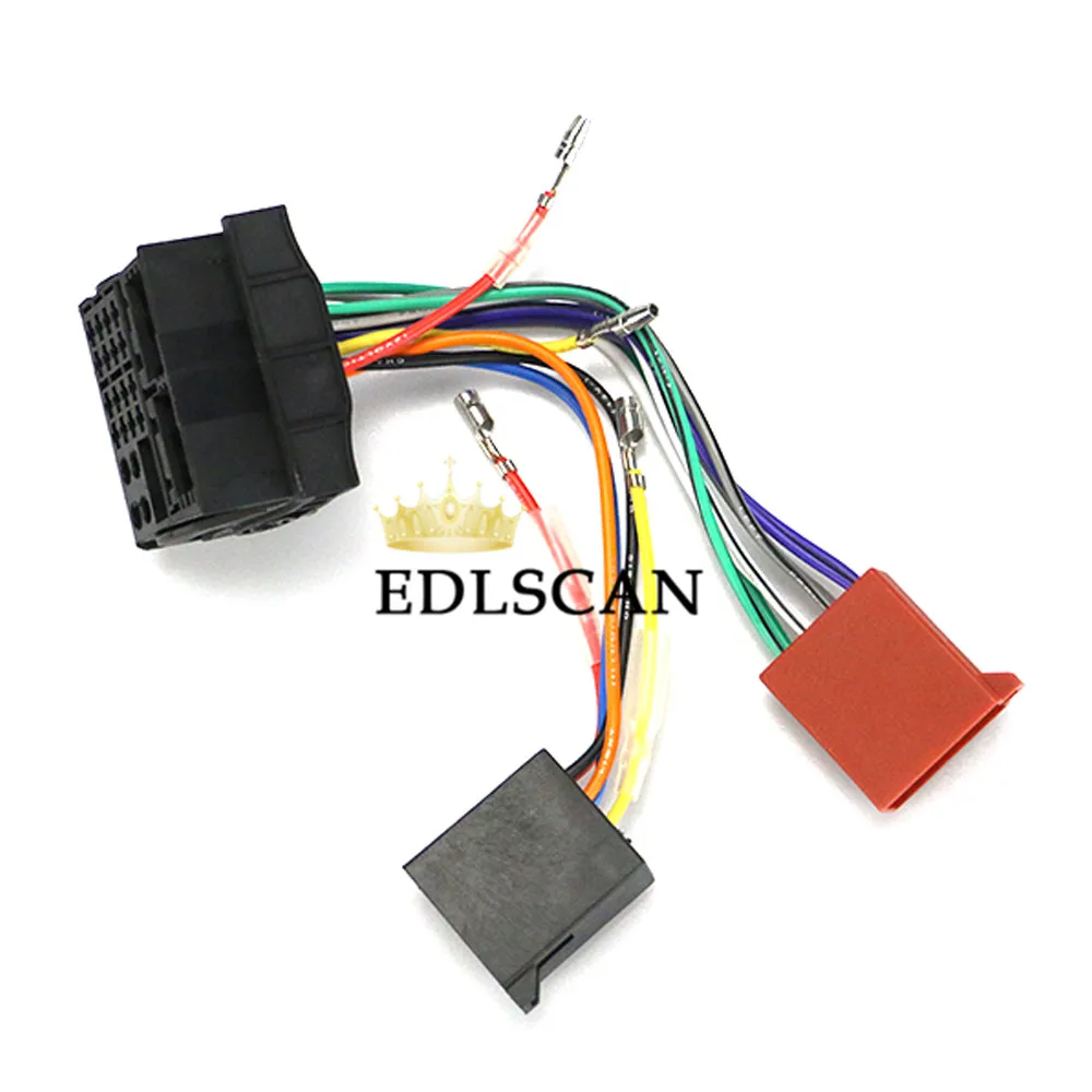 EDLSCAN 12-123 ISO радио адаптер ISO жгут проводов 12-123