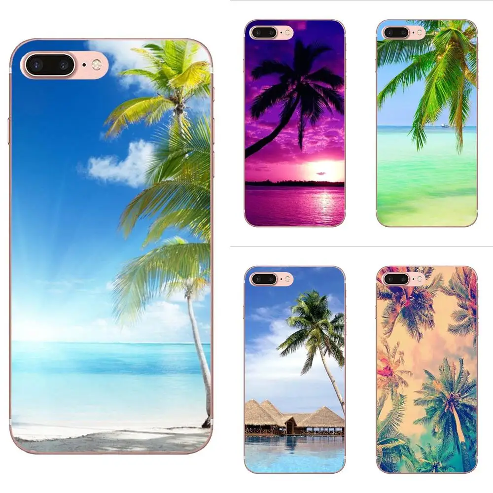 Landscape Sea Beach Coconut Tree For Huawei Honor 5C 5X 6A 6X 7 7A 7X 8 8A 8S 8X 9 10 30 Lite Pro Y6 II Y7 Y9 Prime 2019 | Мобильные