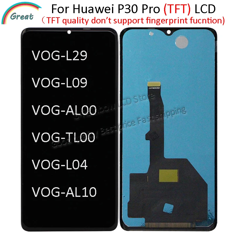 Tft Quality For Huawei P30 Pro New Edition Lcd Display With Touch