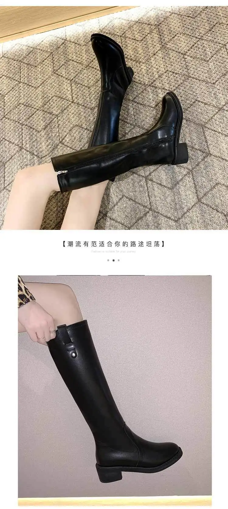 Обувь Для женщин ботинки на резиновой подошве; ботильоны женские на Плоском Каблуке круглый носок пинетки женские Роскошные Дизайнерские Пикантные ботфорты на высоком каблуке; пикантная обувь