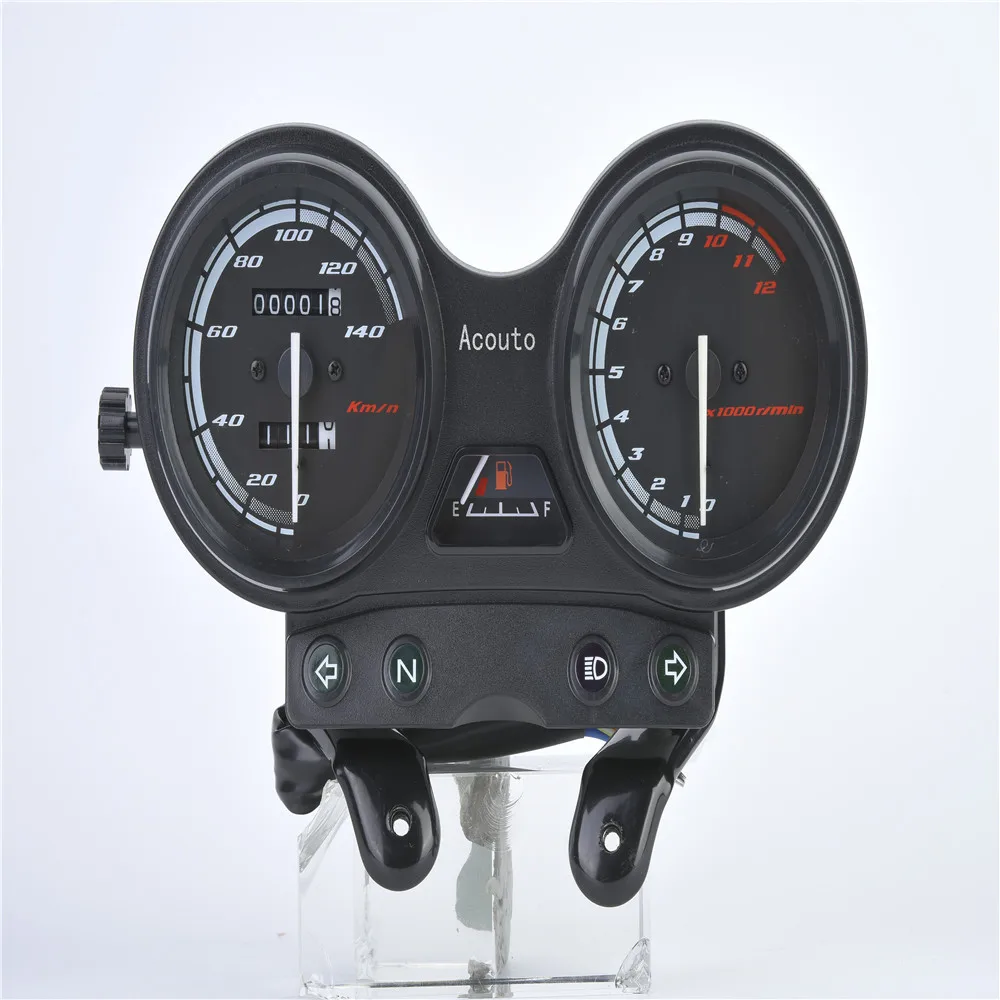 Инструмент для мотоцикла цифровой дисплей Тахометр спидометр одометр подходит