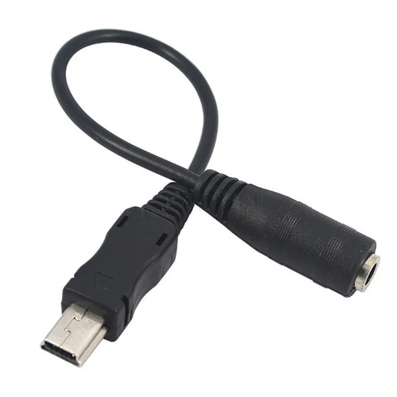 Мини-USB штекер на 3 5 мм гнездо аудио кабель Шнур для Motorola V3 адаптер | Автомобили и
