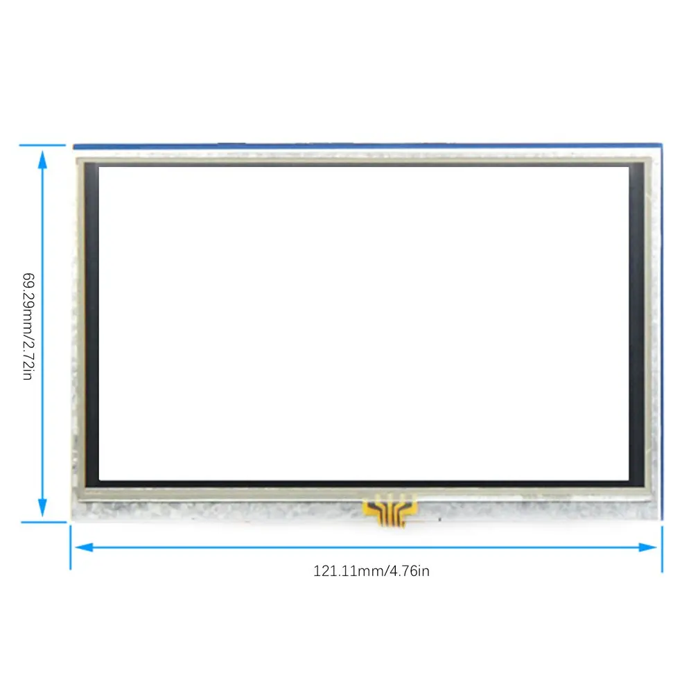 5 дюймовый ЖК HDMI сенсорный экран дисплей TFT модуль светодиодной панели 800*480 для Raspberry Pi 4 Модель B 3B+/3B/2B/B