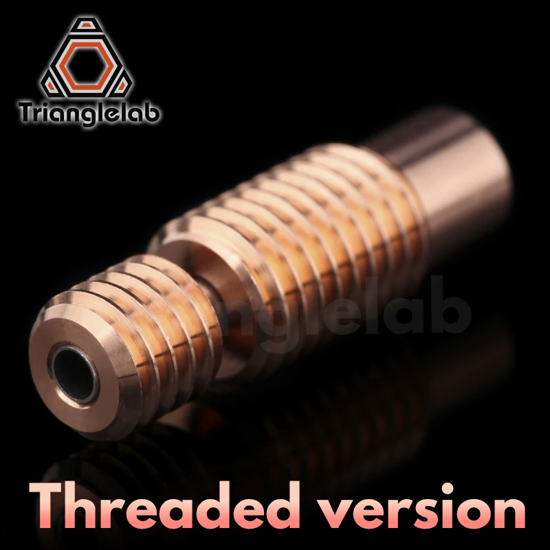 Quebra de Calor Bimetálica Trianglelab Bi-metal para v6 Hotend Bloco de Aquecedor para Prusa i3 Mk3 Quebra 1.75 mm Filamento Liso - Imagem 4
