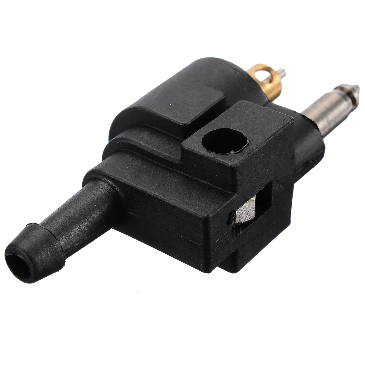 New Arrival 1pc Professional Engine Fuel Line Connector Fits 1/4" Hose Line For Yamaha Outboard Motor Fuel Pipe 6mm Male