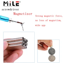 

MILE Screwdriver Plus Magnet Ring Strong Magnetizer Mobile Phone Computer Repair Screwdriver Head Magnetizer Magnetic Tool