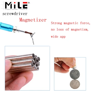 

mile Screwdriver plus magnet ring strong magnetizer mobile phone computer repair screwdriver head magnetizer magnetic tool