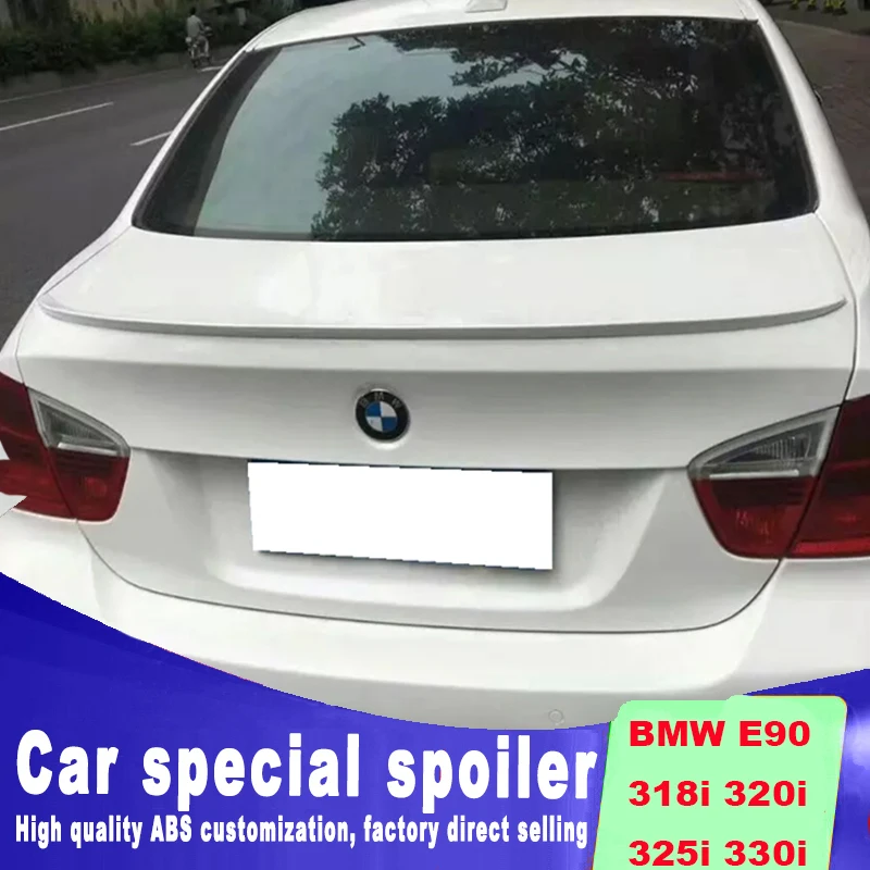 2005 2011 высококачественный спойлер для bmw E90 M3 задний багажника 318i 320i 325i 330i от