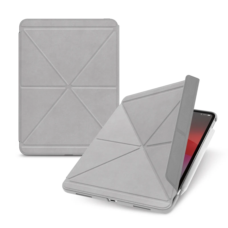 Чехол со складной крышкой для планшета iPad Pro 11"Moshi VersaCover for iPad Pro 11", цвет серый