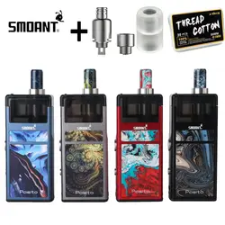 Электронный Ciagertte оригинальный smoant Pasito Vape Pod Комплект с RBA катушкой 3 мл распылитель 1100 мАч батарея для MTL & DTL Топ регулируемый