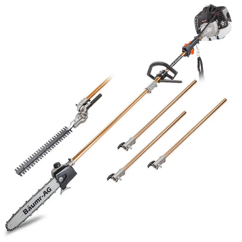 

New Model 2 in 1 Pole Chain Saw,Long Reach Pole Chain Saw,Pole Pruner Hedge Trimmer with 3pcsX80CM Extension as Bonus