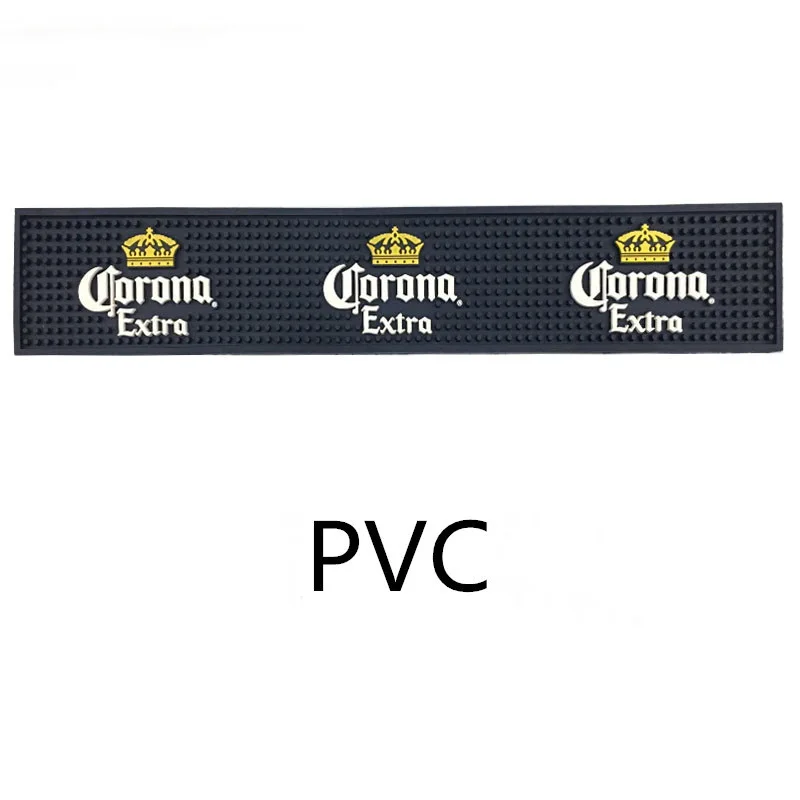 Corona черный/белый ПВХ резиновые коврики Горячая универсальный счетчик pad пластиковая резиновая подставка колодки