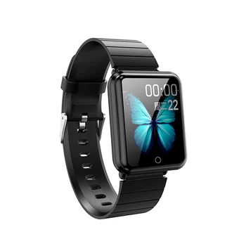 

V6 Smart call reminder waterproof watch color screen sports silicone body temperature heart rate blood pressure health bracelet