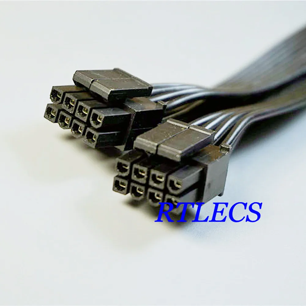 Cpu Plug 100pcs Eps12v Cpu Plug 8 Pin To Dual 8 Pin (4+4) Receptacle Splitter ...