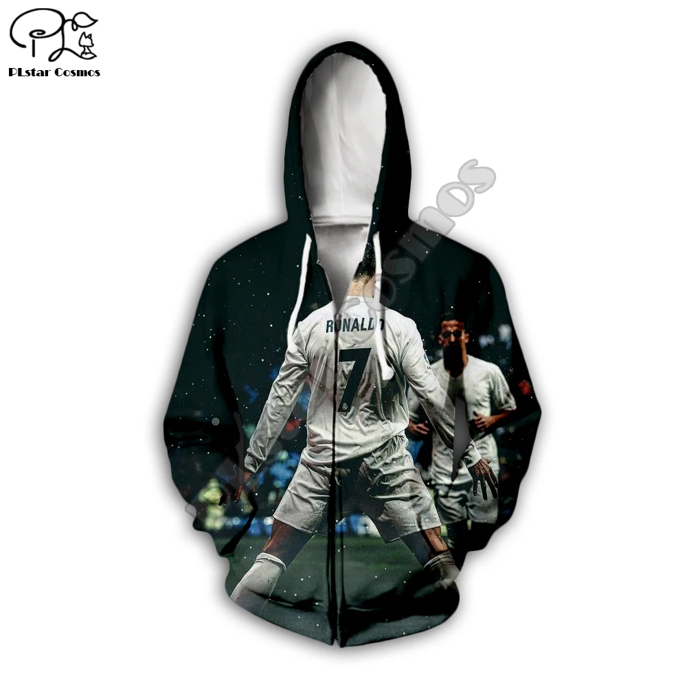 PLstar Космос Криштиану Роналду CR7 спортсменов 3D балахон/Толстовка/куртка/для мужчин и женщин, в стиле "хип-хоп" Забавный стиль подходит-2