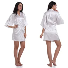 Сексуальная ночная рубашка, Тонкая шелковая женская ночная рубашка-кардиган