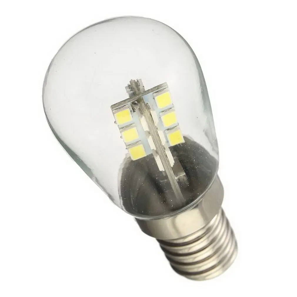 Ac220/ac110vled лампа E12 E14 Smd 24 Led высокая яркость стеклянный абажур Чистый теплый белый светильник для швейной машины Холодильник