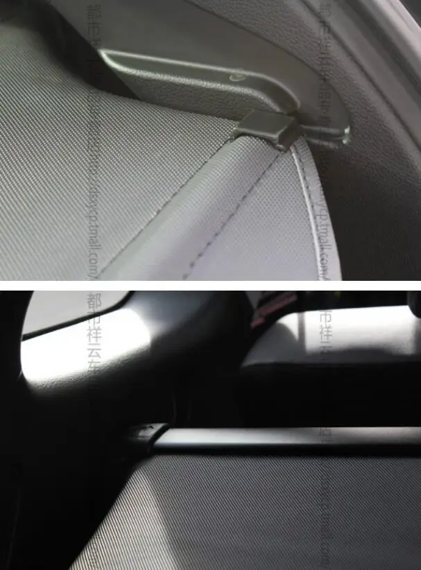 Задняя Крышка багажника, Защитная крышка для HYUNDAI Santa Fe, высокое качество, авто аксессуары, черный, бежевый цвет