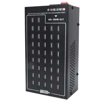 

42-Interface 5V 2A USB Charger for HD-300W-42T with 4 Rubber Mats Phone Accessory (EU Plug 220V) USB Charger