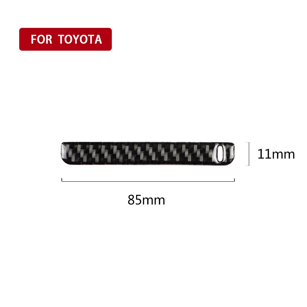 Замена для Toyota Camry- наклейка на коробку украшения из углеродного волокна панель Крышка