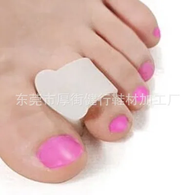 2PCS Silicone Toe Separator That Corrects The Toes Foot Care Gel Bunion Protector Toe Separators Straightener 3