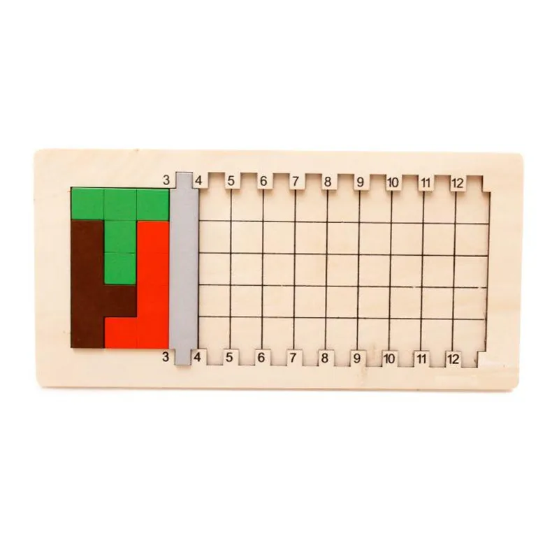 Красочные деревянные игры Tangram, головоломка, игрушки для детей дошкольного возраста, Игрушки для раннего развития, детский подарок