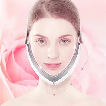 

V-Line Up Lift Belt Machine Led Photon Therapy Vibration Lifting Slimming Face Device V-Face Massager Care T6M3