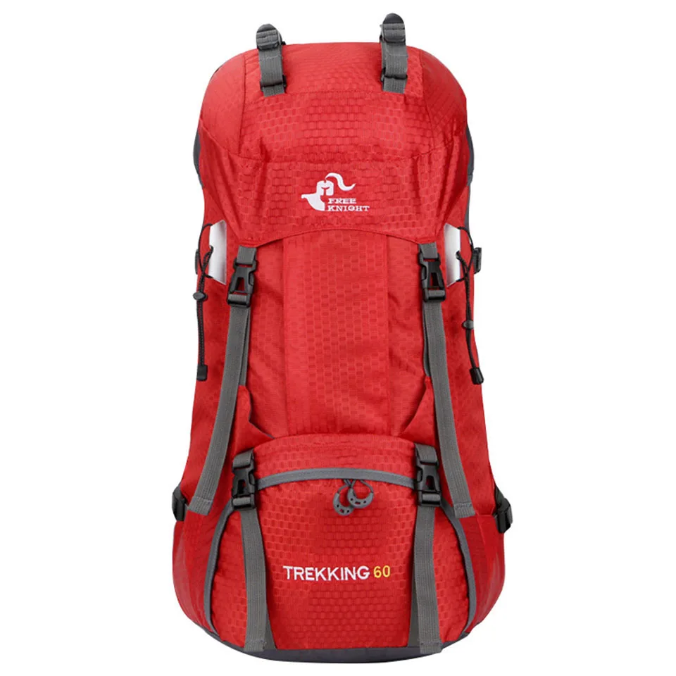 60L Man&Woman Hiking Camping Backpacks Waterproof Hike Travel Outdoor Bag For Climbing Trekking Sports Rucksack Bags Rain Cover 2