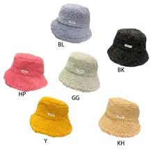 Новинка; зимняя однотонная шапка в рыбацком стиле с вышитыми буквами; шапка унисекс из искусственной шерсти