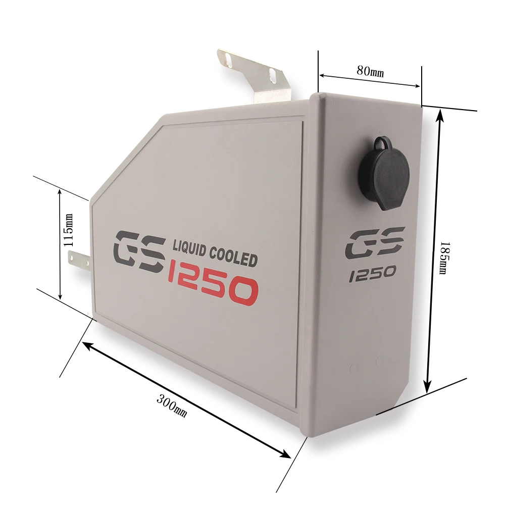 For BMW R1200GS ADV LC R1200/Adventure R 1200 GS 2013- Decorative Aluminum Box Toolbox 5 Liters Tool Box Left Side Bracket