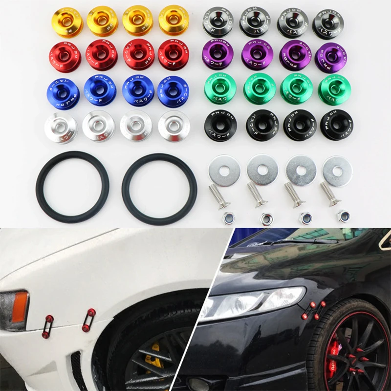 JDM Quick Release Fasteners for Bumpers and Trunk Lids quick release fasteners