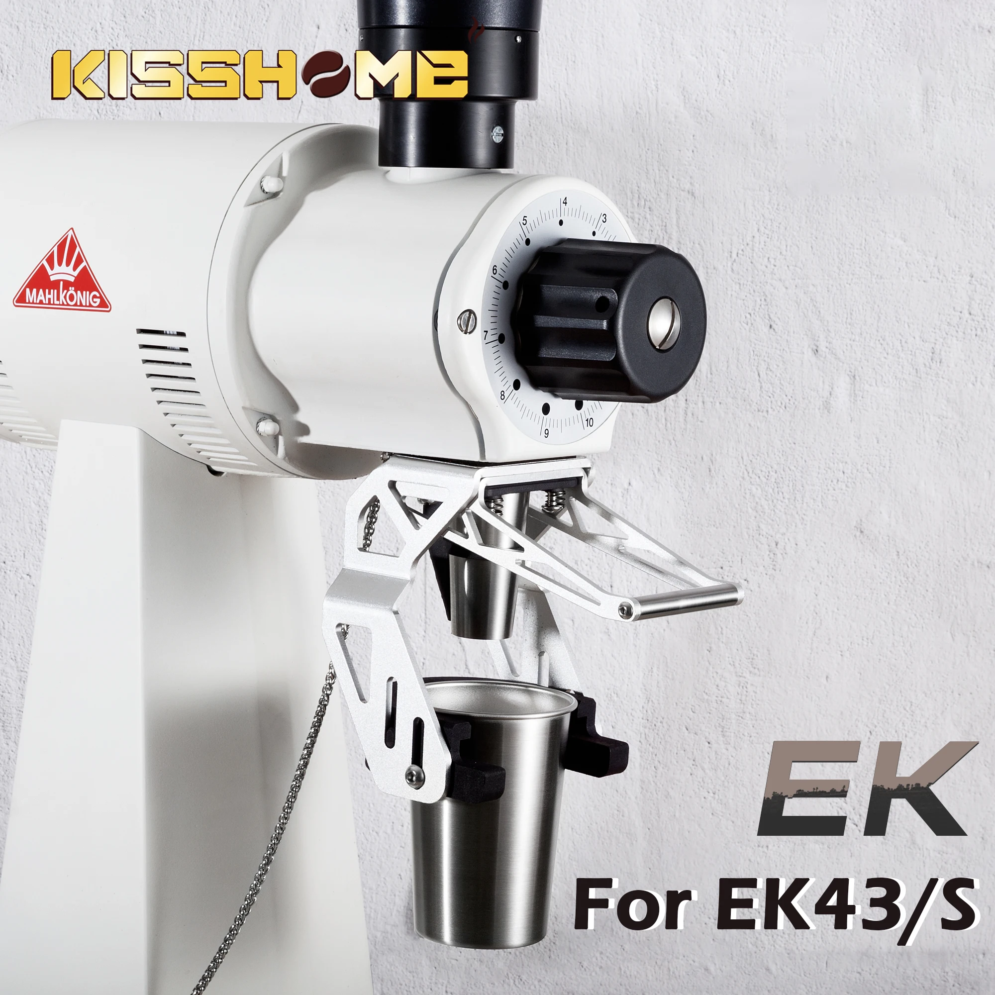 Mahlkonig ek43/s 304ステンレス鋼エスプレッソバリスタコーヒーツール用ekグラインダーアクセサリー