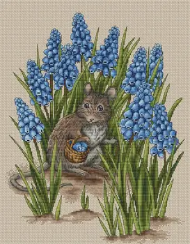 

ZZ1836 DIY Homefun Cross Stitch Kit Packages Counted Cross-Stitching Kits New Pattern NOT PRINTED Cross stich Painting Set