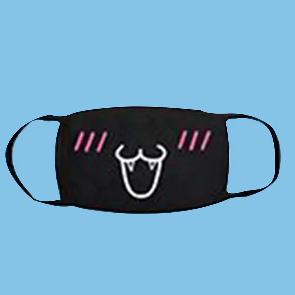 1 шт. хлопок пылезащитный рот маска для лица унисекс корейский стиль Kpop Черный Медведь Велоспорт Анти-пыль хлопок маска для лица Защитная крышка маски - Цвет: 8