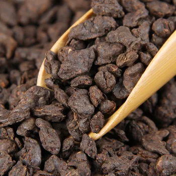 

250g China Yunnan Ripe Pu'er Tea Classic Glutinous Rice Cooked Loose Tea Pure Material Green Food for Health Care