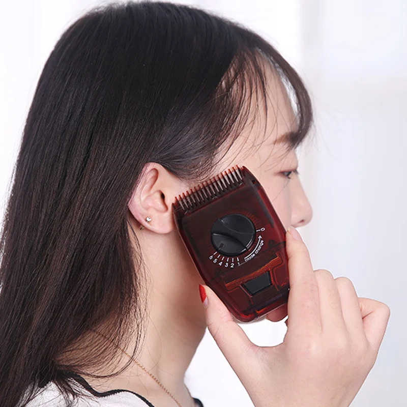 

Multifunctional Manual Hair Trimmer Hairdressing Comb Adjustable Portable for Travel OA66