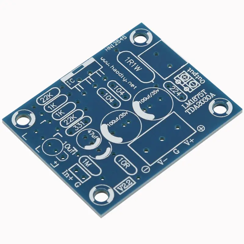 Горячая 20 Вт LM1875T Моно Канал Стерео o HIFI усилитель плата модуль DIY Kit | Электроника