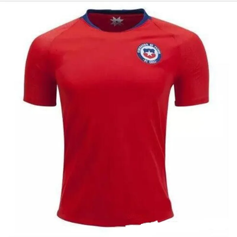 Chile Soccer Jerseys 7 ALEXIS 8 A.VIDAL 10 VALDIVIA 17 MEDEL PINILLA VARGAS Customize Home Away Football Shirt - Цвет: shirt