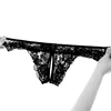 XL - 4XL Stretching Lace Panties Plus Size Briefs For Sex Transparent Underwear Erotic Open Crotch Thongs Women Sexy Lingerie ► Photo 3/6